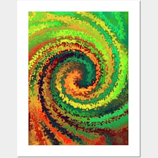 Abstract Rotation Posters and Art